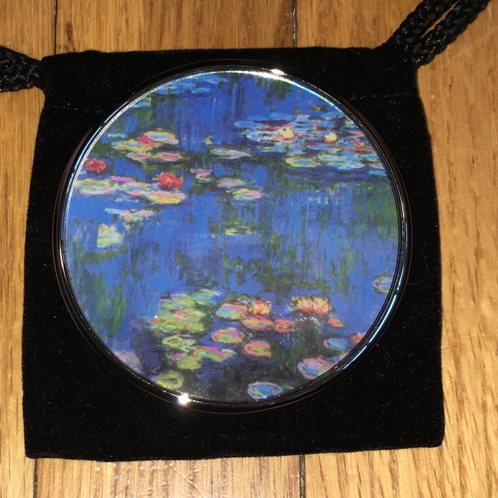 Parastone Monet Waterlilies Pocket Mirror